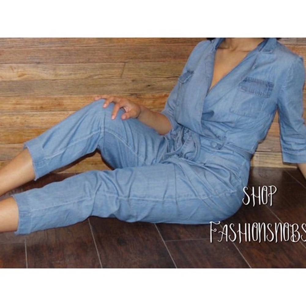 Denim jumpsuit